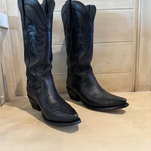 Tecovas Black Western Boots